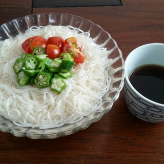 彩り☆食欲そそる　そうめん